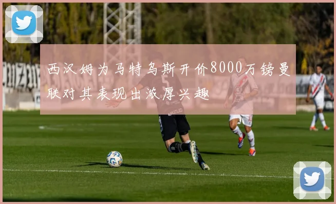 西汉姆为马特乌斯开价8000万镑曼联对其表现出浓厚兴趣